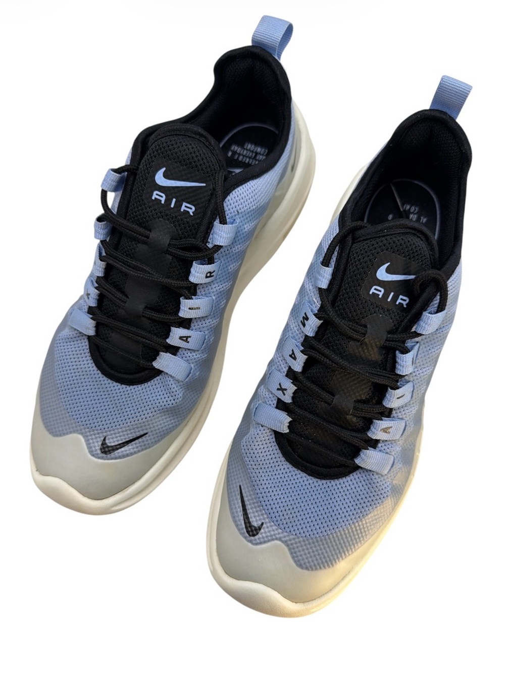 Nike Air Max Mesh Trainers in Light Blue & Black